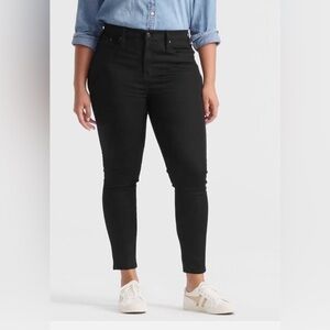 J.Crew True Black 10" Highest-Rise Toothpick Plus Size Jeans Size 36 (22-24)